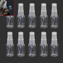 10pcs 30ml(1oz) Plastic Transparent Clear Perfume Empty Spray Bottle