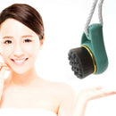 Face Washing Massage Brush Pores Cleansing Brush for Makeup Tools (Green) A