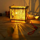 DIY Crafts Luminous Lantern Hemp Rope Chinese Knot Pendant Hanging Ornament