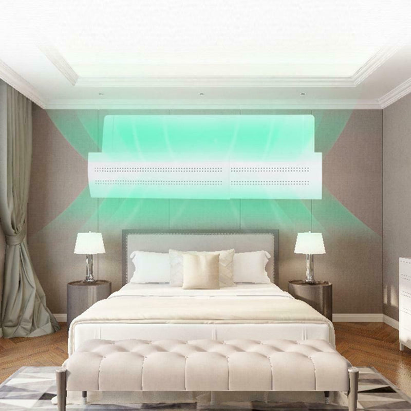 Adjustable Air Conditioner Cover Windshield Air Conditioning Baffle Shield Suppl