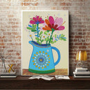 5D DIY Special Shaped Diamond Painting Flower Cross Stitch Mosaic Kit Decor
