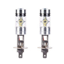 2x H1 6000K Super White 100W  LED Headlight Bulbs Kit Fog Driving Light La PSW