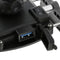 Stable Motorcycle Handlebar Phone Holder+QC3.0 Smart Quick Charger Black