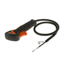 New Throttle Control Cable with Switch Fits For Stihl FS120 Strimmer