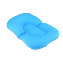Foldable Baby Bath Tub Baby Bath Seat Antiskid Bathing Net Mat(Blue) A
