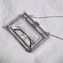 Acrylic Transparent Clutch Chain Box Women Shoulder Bags Hard Day Clutches  X6U4
