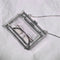 Acrylic Transparent Clutch Chain Box Women Shoulder Bags Hard Day Clutches  X6U4