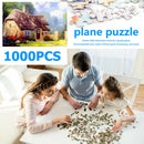 1000 Pieces DIY Flowers House Puzzle Educational Learning Assembling Toys