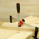 2Pcs Woodworking Edge Clamp F Clamp Quick Clamp Function Expansion Auxiliar