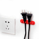 2pcs Desk Tidy Wire Drop USB Charger Cable Clip Cord Holder Organizer Line Fixer