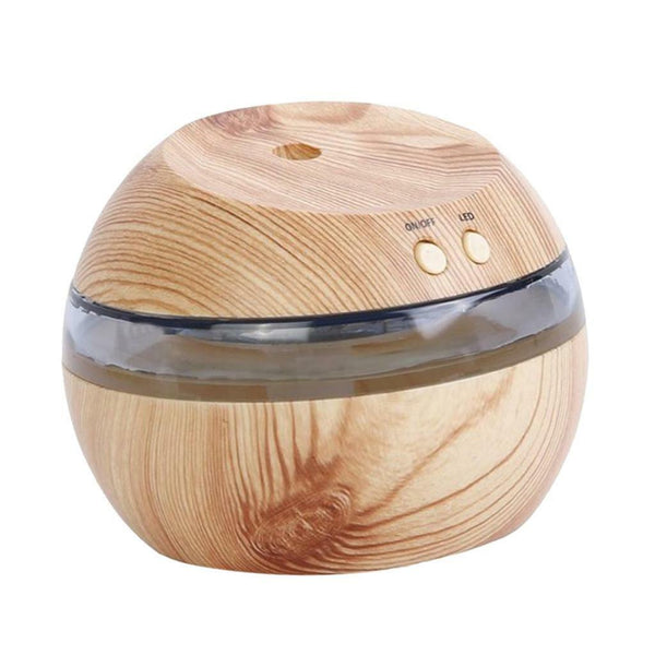 USB Ultrasonic Humidifier Aromatherapy Machine Mini Aroma Diffuser Wood #1