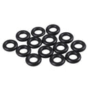 12 x 7.5 mm 2.0 mm Thickness Rubber O-Ring Oil Seal Seals W2A3