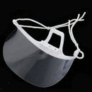 20x Clear Plastic Anti-fog Mouth Shield Guard Hotel Kitchen Food Maker