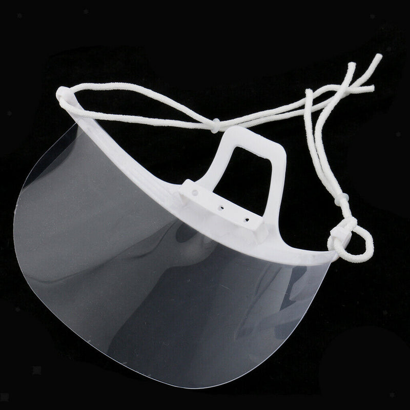 20x Clear Plastic Anti-fog Mouth Shield Guard Hotel Kitchen Food Maker