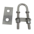 Stainless Steel 304 Marine Boat Stern Bow Eye Tie Down U Bolt with Plate Nut