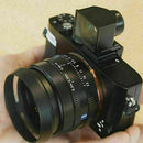 1pc Vented Curved Metal lens Hood For Leica Canon Nikon Panasonic 49mm B9O5 C8C4
