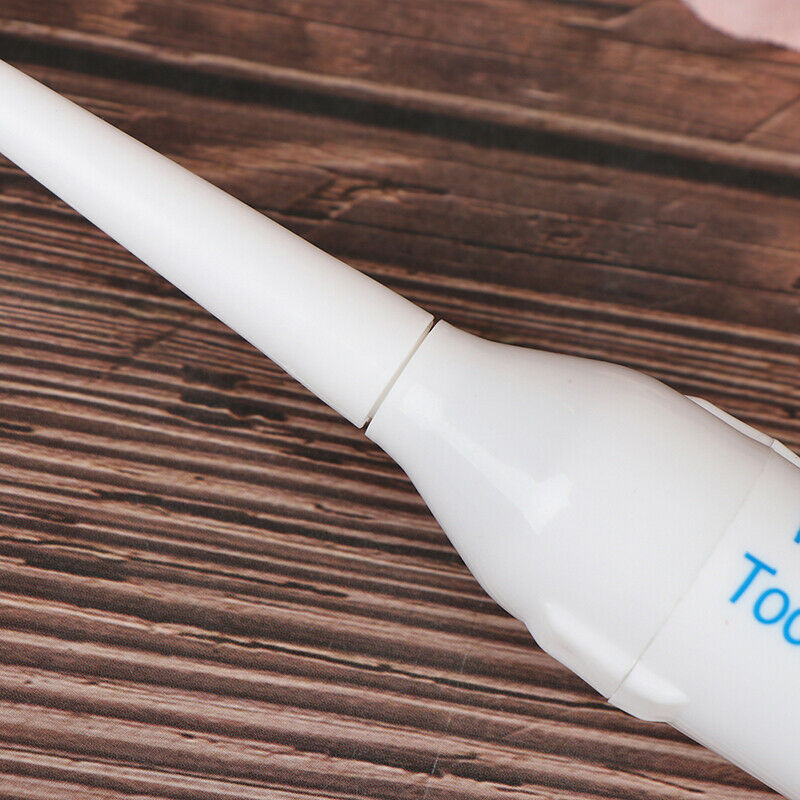 1 Set Electric Toothbrush With 2 Brush Heads Battery Operated Teeth Br ME