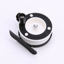 Ice Fishing Mini Pole Line Reel Rods Shrimp Metal Steel Lightweight Porta