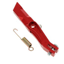 24cm 9" Stand Supporter Kickstand Foot Side Stand for BWS Motorcycle Red