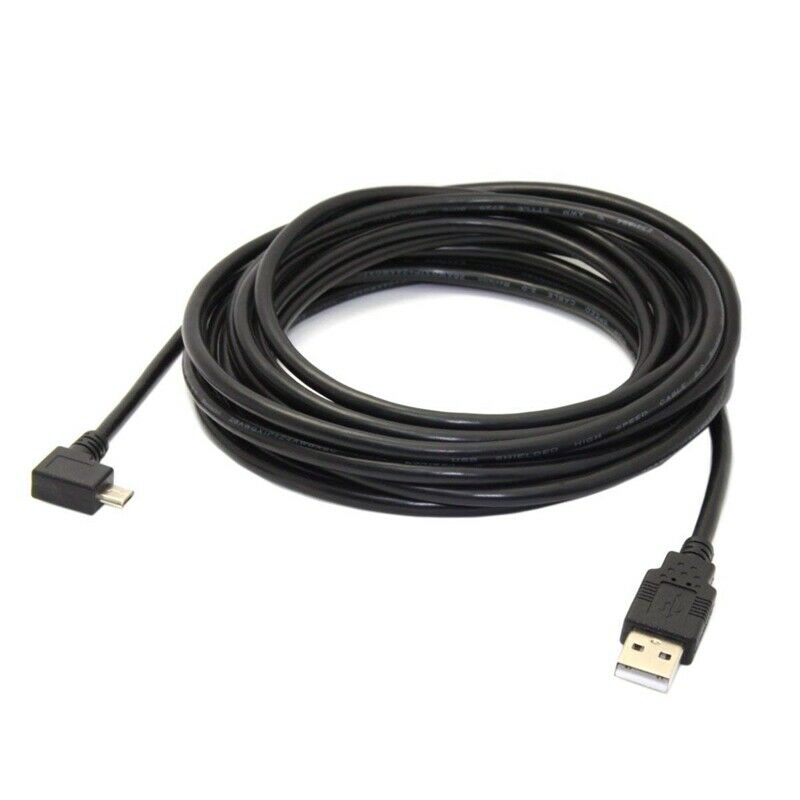 Right Angled 90 Degree Micro-USB Male to USB 2.0 Data Charge Cable for Cell N7C1