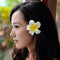 100 pcs Hawaiian Frangipani Foam Flower Head Decor for Wedding Crafts - YellY5N2