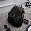 Leisure PU Leather Multi-Function Women Travel Backpack Schoolbag