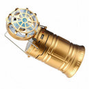 LED Solar Outdoor Camping Fishing Tent Lamp Portable Light Lantern Torch wi