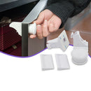 White Invisible Magnetic Baby Children Safety Lock Kit for Cupboard Drawer Door