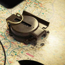 Multifunction Portable Folding Lens Compass American Military-Style Favor G I8V5