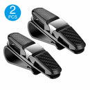 2pcs Sun Visor Sunglasses Glasses Card Clip Storage Holder Universal for Car AU