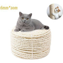 Natural Sisal Rope DIY Cat Scratching Post Replacement