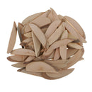 50x Wood Oval Half Cut Log Slice For Wedding Centerpiece Table Decoration