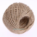 1Roll 50M Natural Burlap Hessian Jute Twine Cord Hemp Rope String for crafts