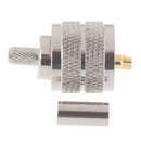 Coaxial RF Connector UHF Male Crimp RG58 LMR195 RG142 Cable OZ
