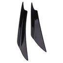 4x Universal Black Front Bumper Lip Splitter Spoiler Car Body Kits