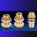 2pcs No Leakage Water Tank Connector Hose Fittings M1/2'' M3/4'' Male Adapters