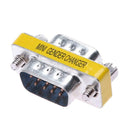 RS232 DB9 Male to Male Serial Port Extender Adapter Converter Connector