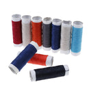 10Pcs mixed colors polyester spool DIY sewing thread kit for hand machine set LJ