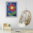 5D DIY Special Shaped Diamond Painting Flower Cross Stitch Mosaic Craft Kit A