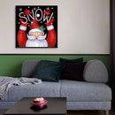 Diamond Painting Snowman Santa Full Round Wall Picture DIY Set (yc4187)