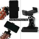 Guitar Headstock Mobile Phone Holder Bracket Stand Hot Clip Clamp Access O4M3