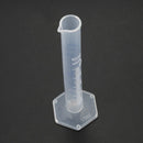10 ml Transparent plastic graduated tube. U6F8