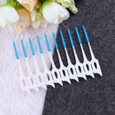 40pcs Soft Silicone Interdental Floss Brushes Tooth Cleaner Oral Care Tool A