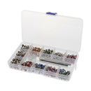 240 Double Cap Snap Button Rivets with Tool for DIY Garment Accessories 7mm