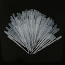 100PCS 3ML Transparent Pipettes Disposable Plastic Eye Dropper Transfer Pipe  Nw