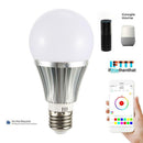 Magic Smart LED Bulb Lamp E27 7W RGBW Remote Control Timing Dimmable Light