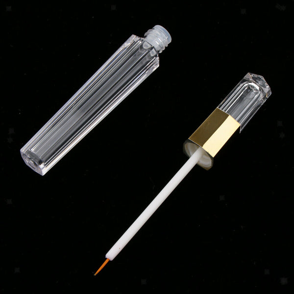 2pcs 5ml Transparent Empty Mascara Tube Mascara Bottles Makeup Eyelashes Tube
