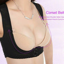 Ladies Women Adjustable Shoulder Back Posture Corrector Chest Brace Support