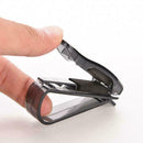 Black Car Auto Sun-Visor Glasses Sunglasses-Cards Ticket Holder Clips-Universal
