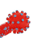 Dotted Dumbbell Shaped Dog Toys Squeeze Squeaky Faux Bone Pet Chew Toys â„–[